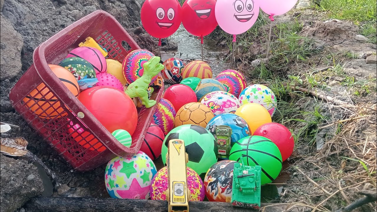 Kompilasi Hunting Balon Lucu dan Bola Bola 🏀🎈⚽