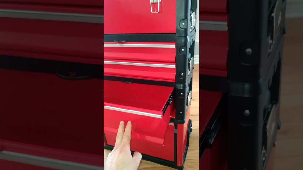 Uline rolling toolbox unboxing