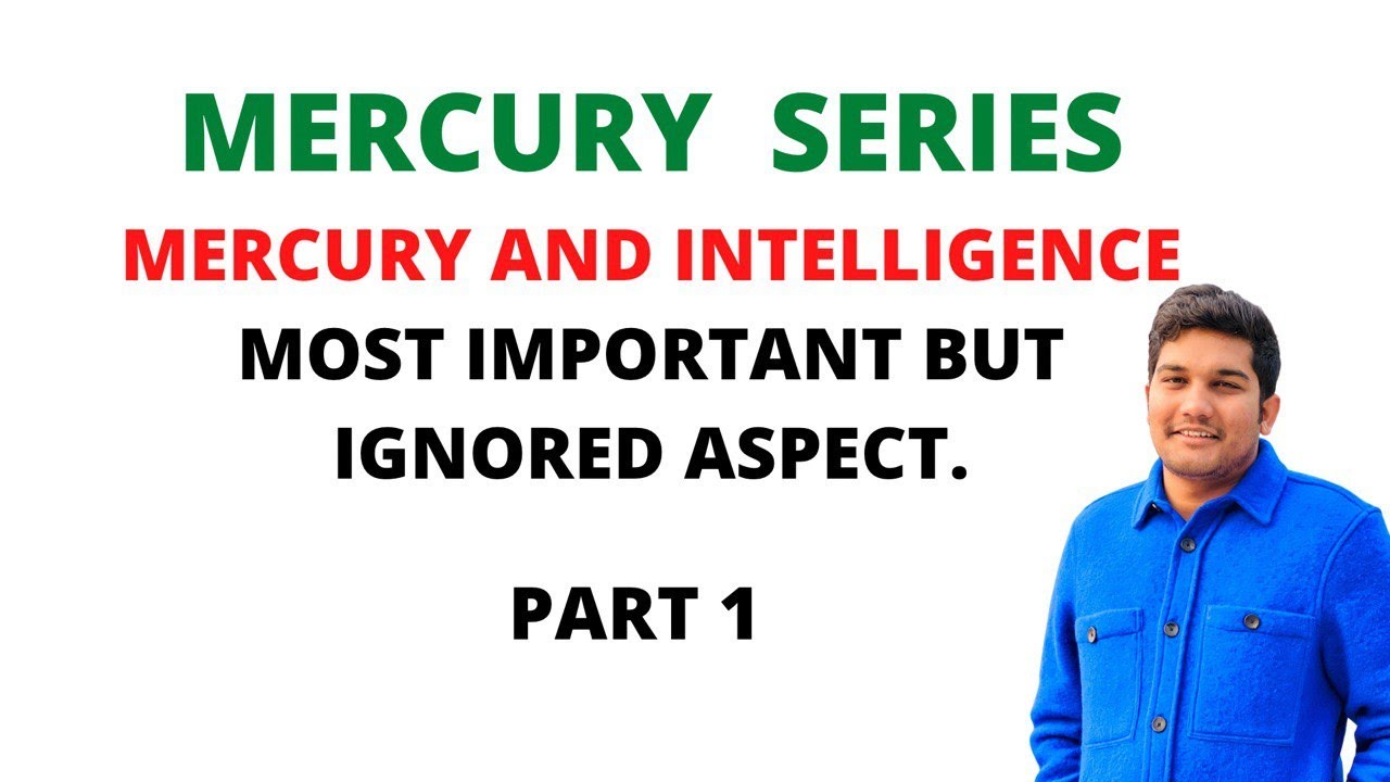 Mercury and Intelligence - The Most Ignored Aspect of Mercury | #Mercury #learnastrologyonline