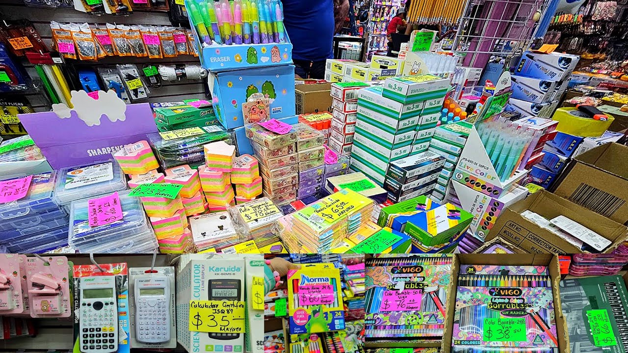 Papeleria MAYORISTA de ÚTILES ESCOLARES | Mejores precios que en MESONES |  Lupita Shopping 
