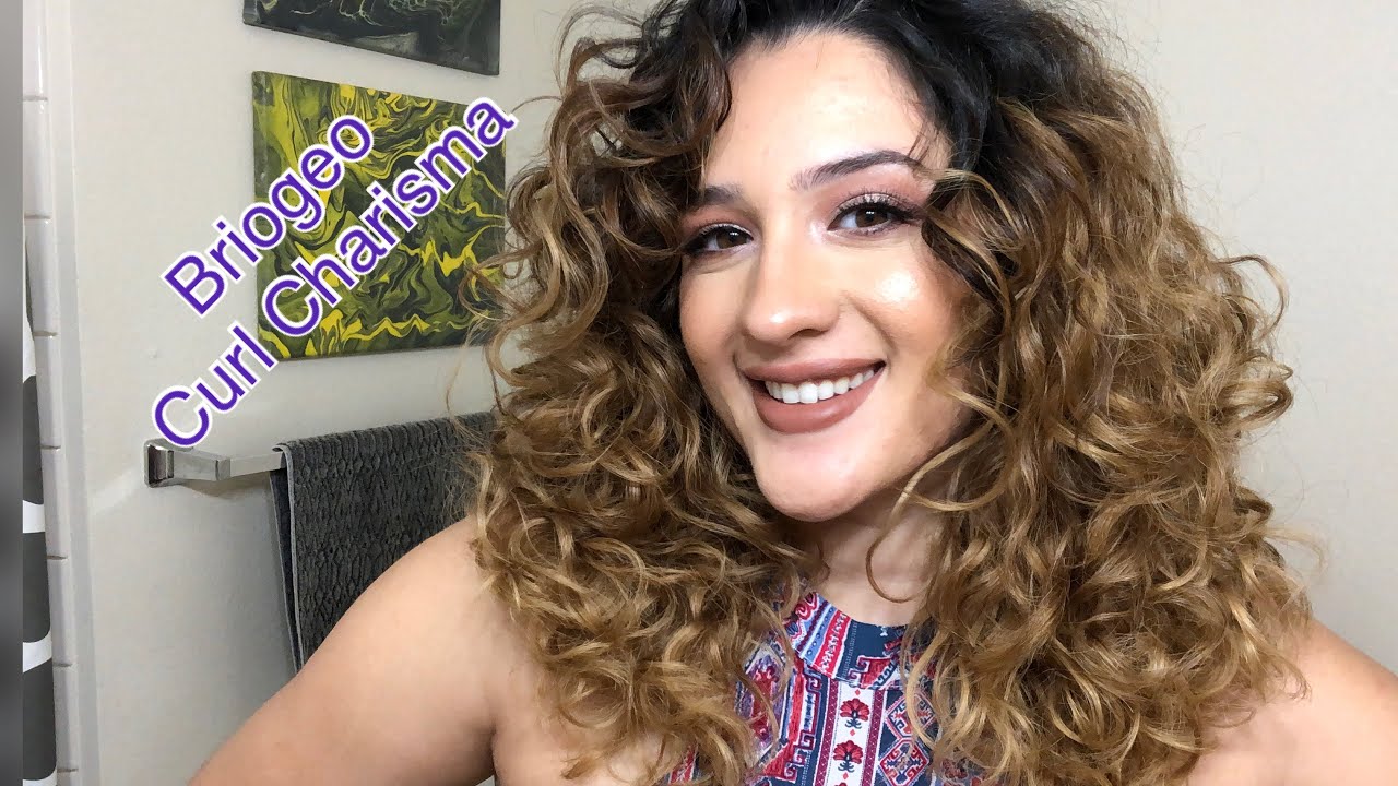 Easy Naturally Wavy Curly Hair Tutorial using Briogeo Curl Charisma 💜 Irene’s Beauty Times