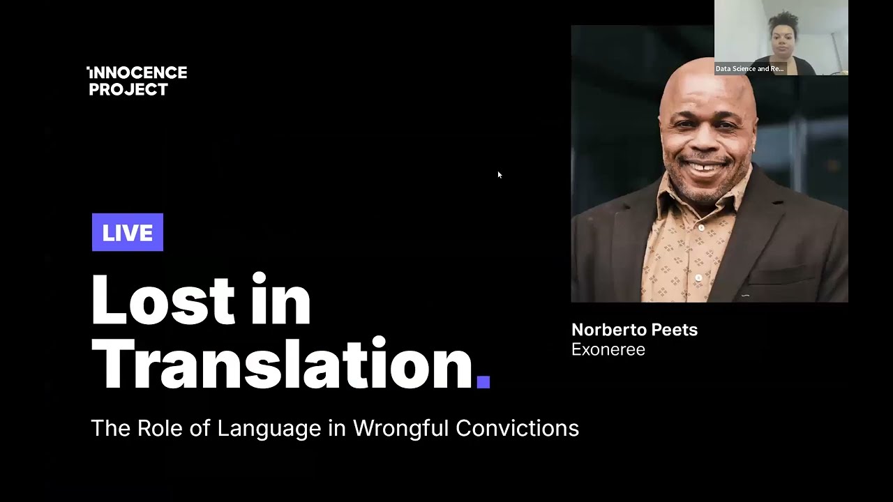 Just Data | Lost in Translation: The Role of Language in Wrongful Convictions
