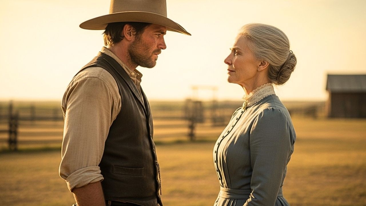 A Desperate Cowboy Married an “Old Maid” — What Happened Next Shocked the Town