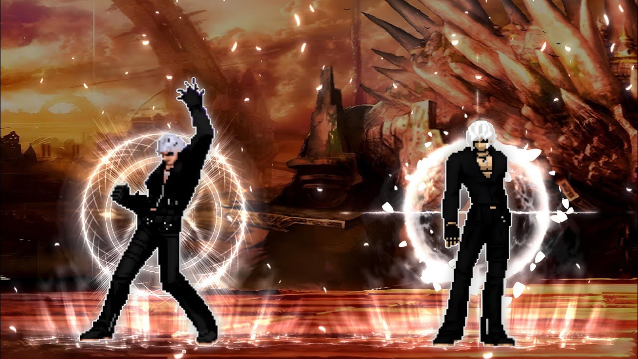 [KOF Mugen] K-Ghost (7P) VS. Nao-MX [Request Match]