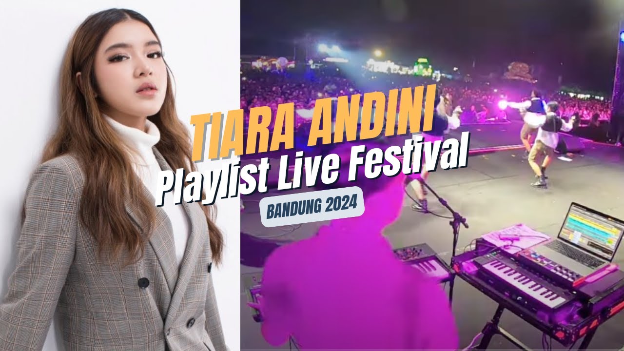 Tiara Andini Playlist Live Festival Bandung 9 November 2024
