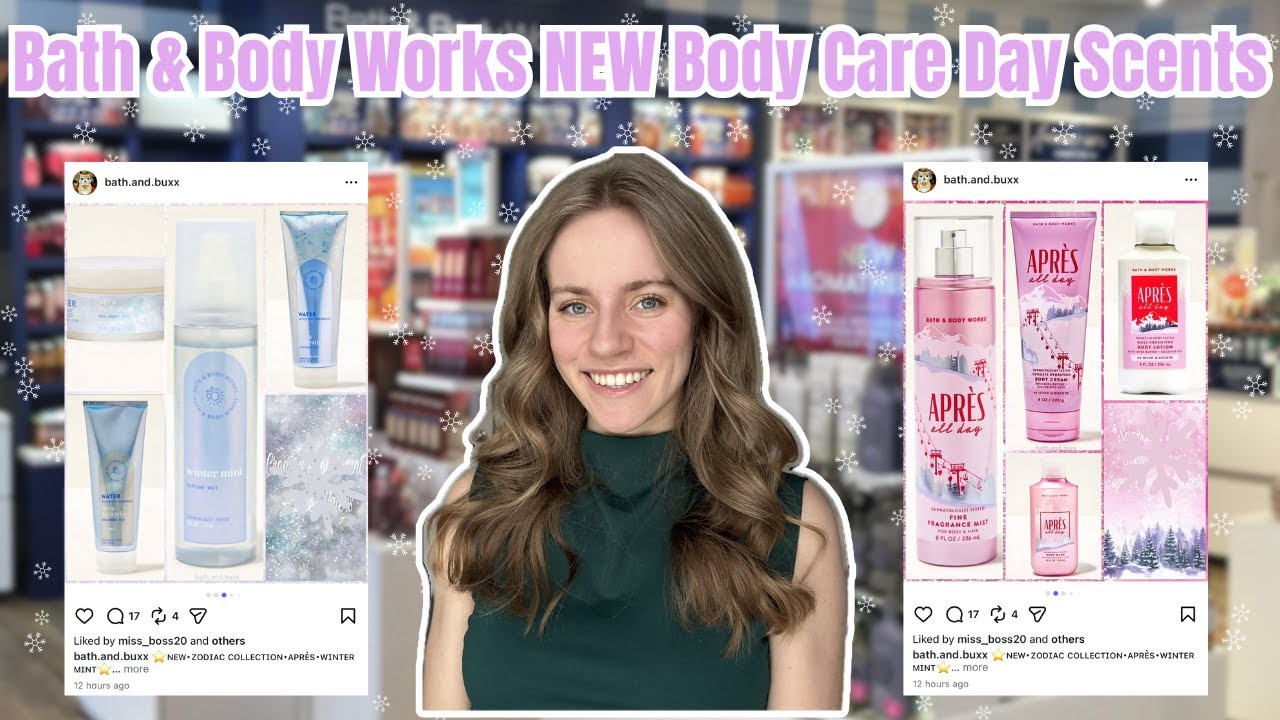 NEW Bath & Body Works Body Care Day Scents: Après all Day & Winter Mint | Body Care Day start 12/12!