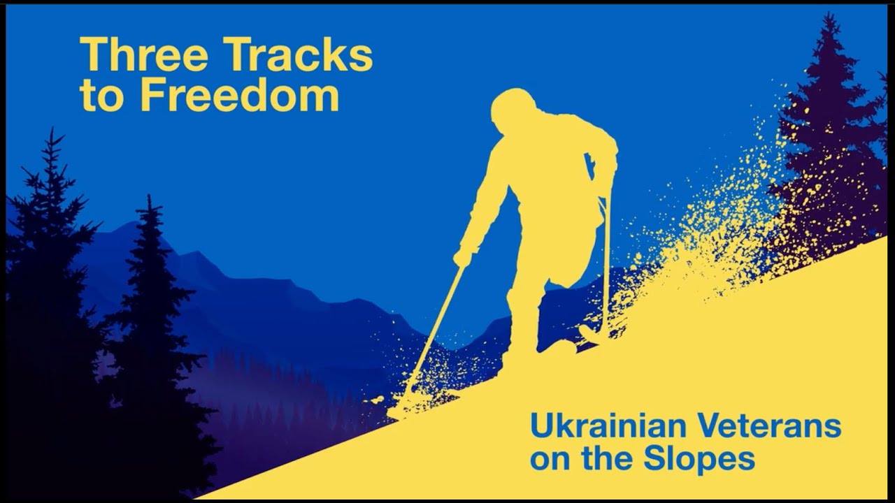 Three-Tracks To Freedom | Ukrainian Amputee War Veterans Learn Adaptive Skiing in the U.S.