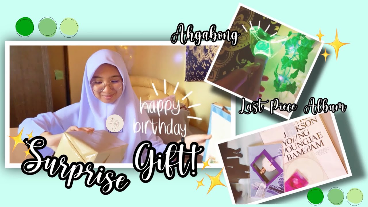 Surprising Little Sister with Ahgabong and Last Piece Album on Her Birthday!🎂EP4