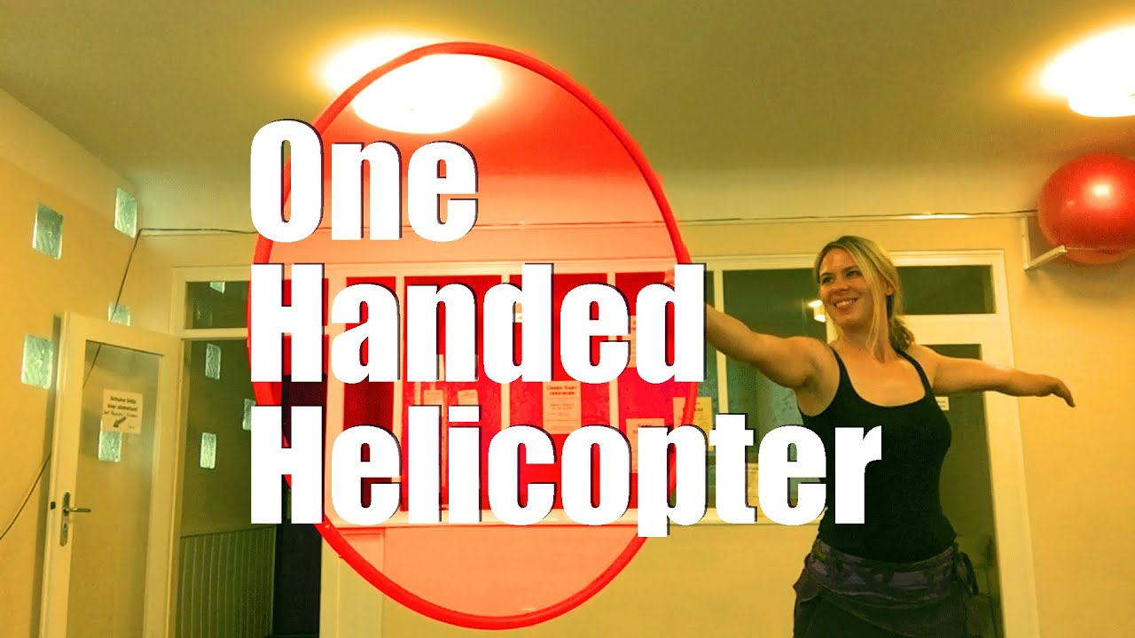 One Handed Helicopter - Hula Hoop Trick auf Deutsch