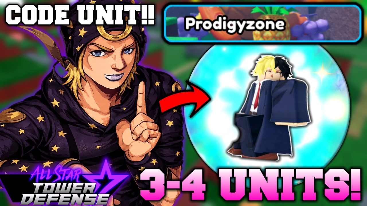 [New Code Unit!] Dark Johnny Joestar DESTROYED ProdigyZone in All Star Tower Defense Roblox