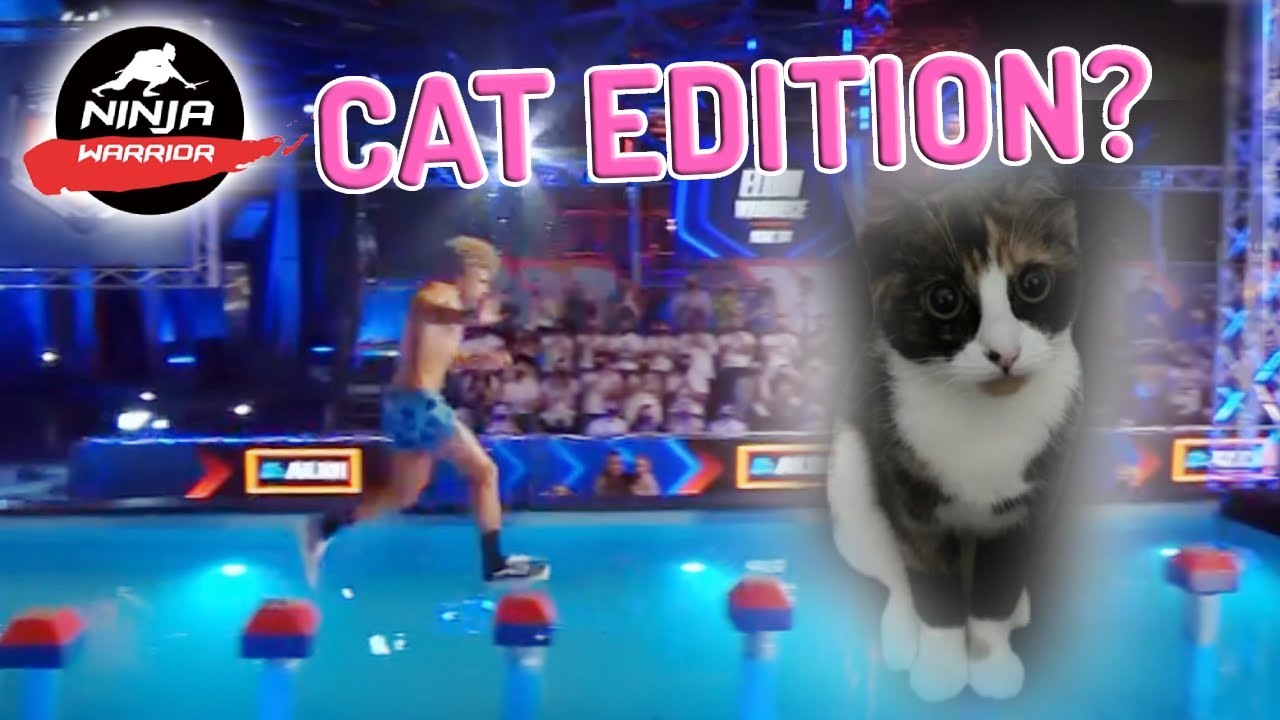 I Teach My CAT NINJA WARRIOR!!! | Kane Casillas