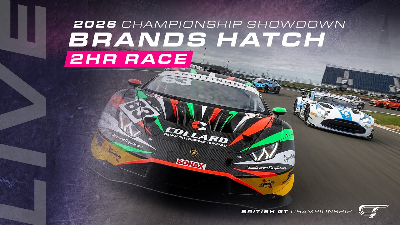 LIVE | Race | Brands Hatch | British GT 2026