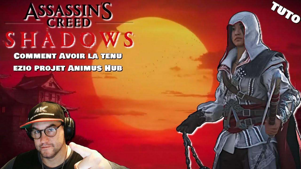 🤔TUTO Assassin's Creed Shadows Comment Avoir la tenu ezio projet Animus Hub