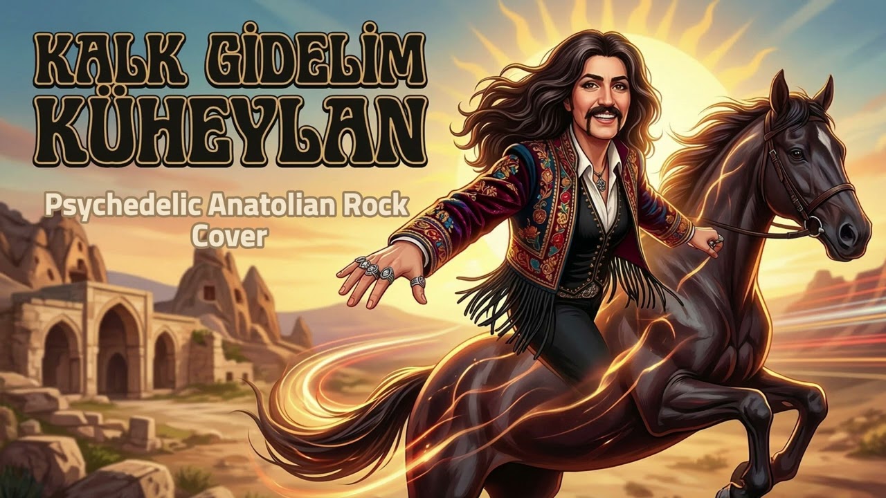 KALK GİDELİM KÜHEYLAN | Anadolu Rock Versiyon 🎸 (Turkish Psychedelic Folk Rock)
