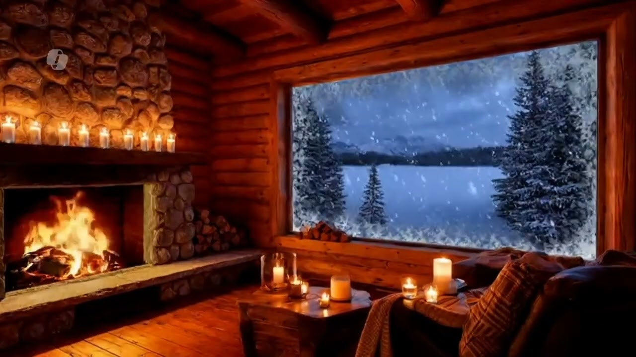 Cozy Log Cabin in the Woods 🍂 | Peaceful Off-Grid Living Aesthetic