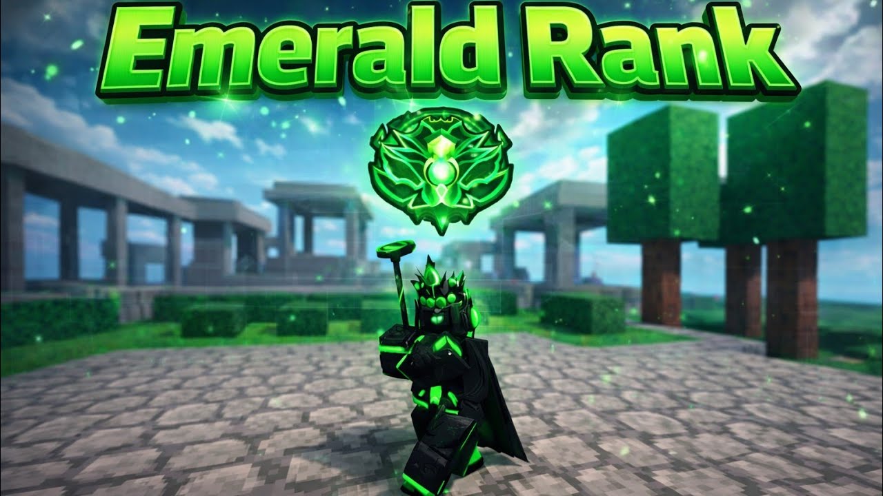I Got EMERALD RANK in | Roblox BedWars