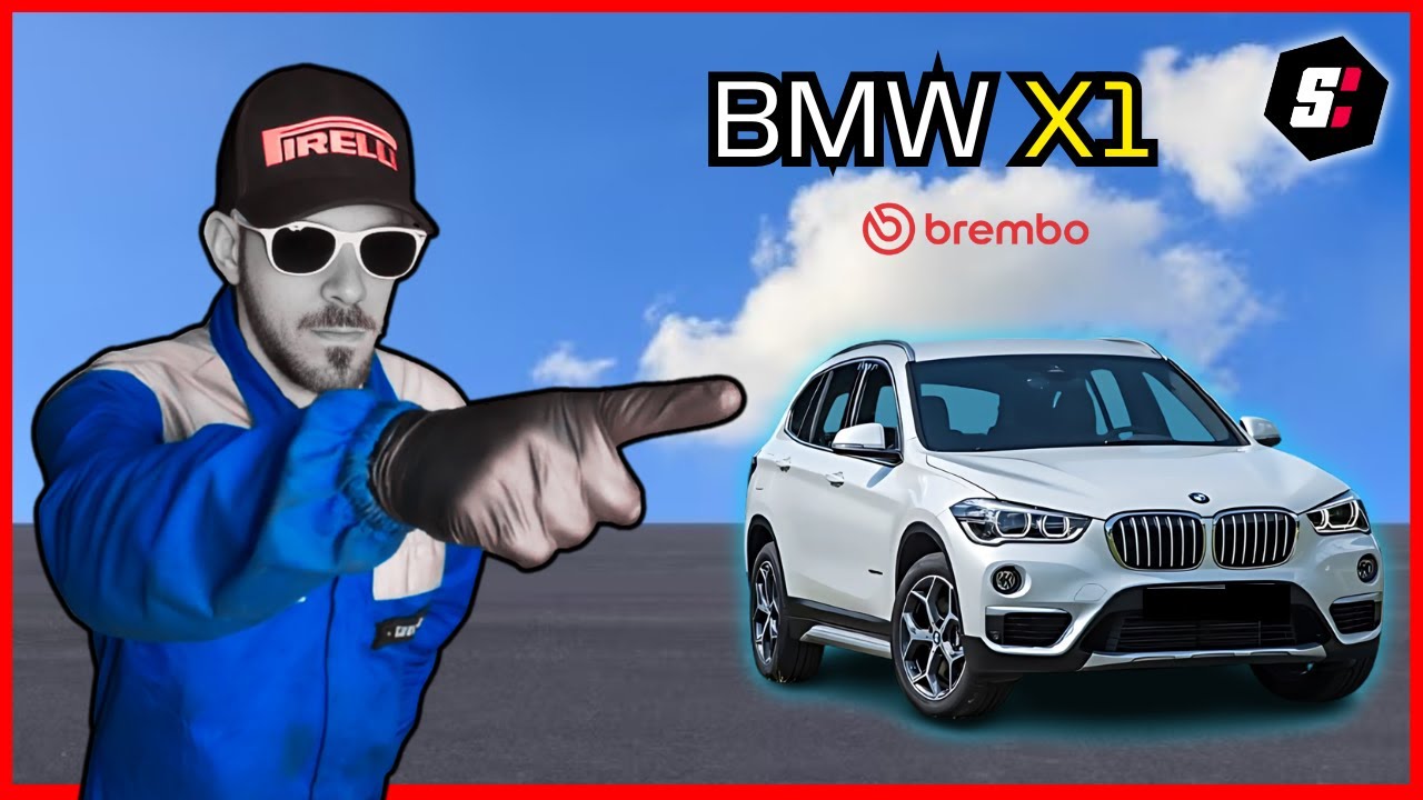 FRENI BMW X1 DISCHI + PASTIGLIE + SENSORE - Full brake change discs pads sensor