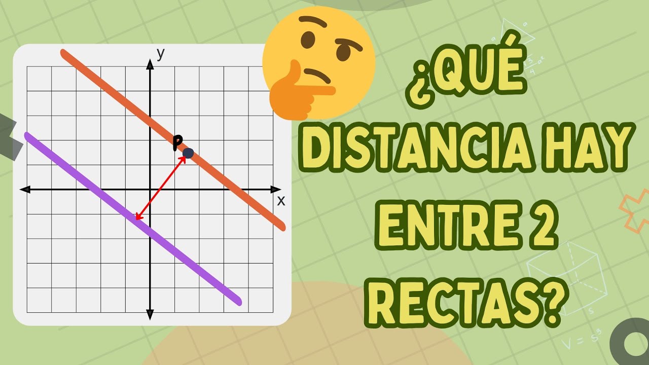 DISTANCIA entre 2 RECTAS paralelas: ¡Paso a Paso! 🔍