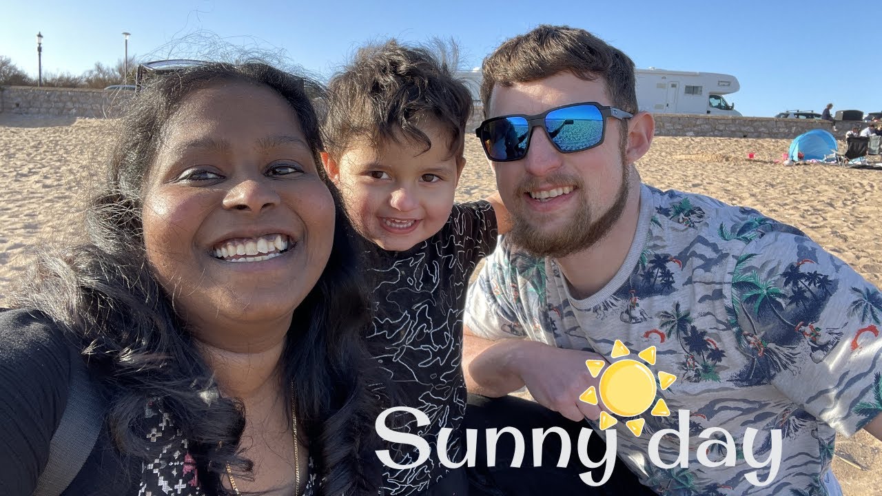 Oru kutti beach vlog || family time 🥰