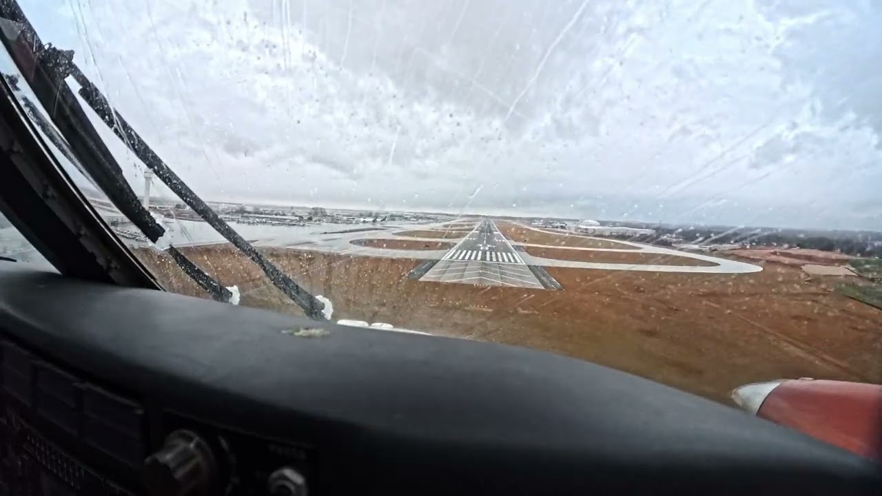 Icy Flight to Charlotte
