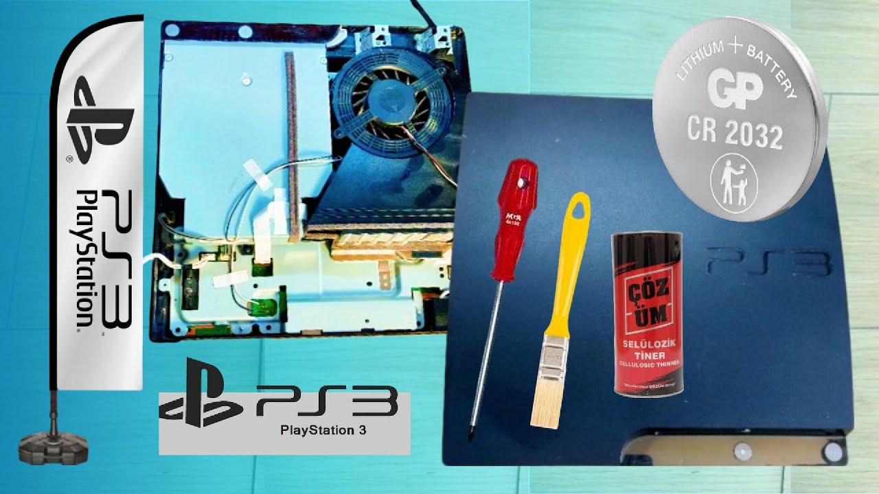 [2025] ★ Playstation 3 ★ Fan Temizliği | Termal Macun Yenileme | Cmos Pil Değişimi