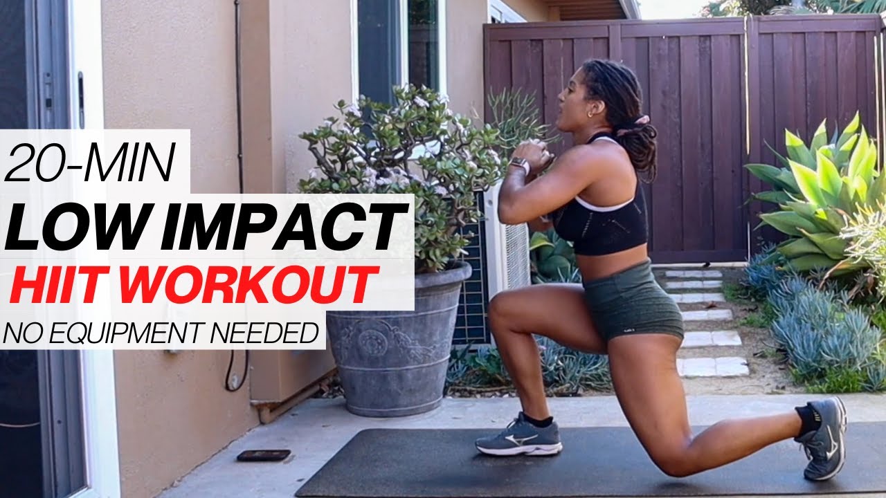 20-MIN LOW IMPACT HIIT | Beginner/Intermediate | Shaina Marie
