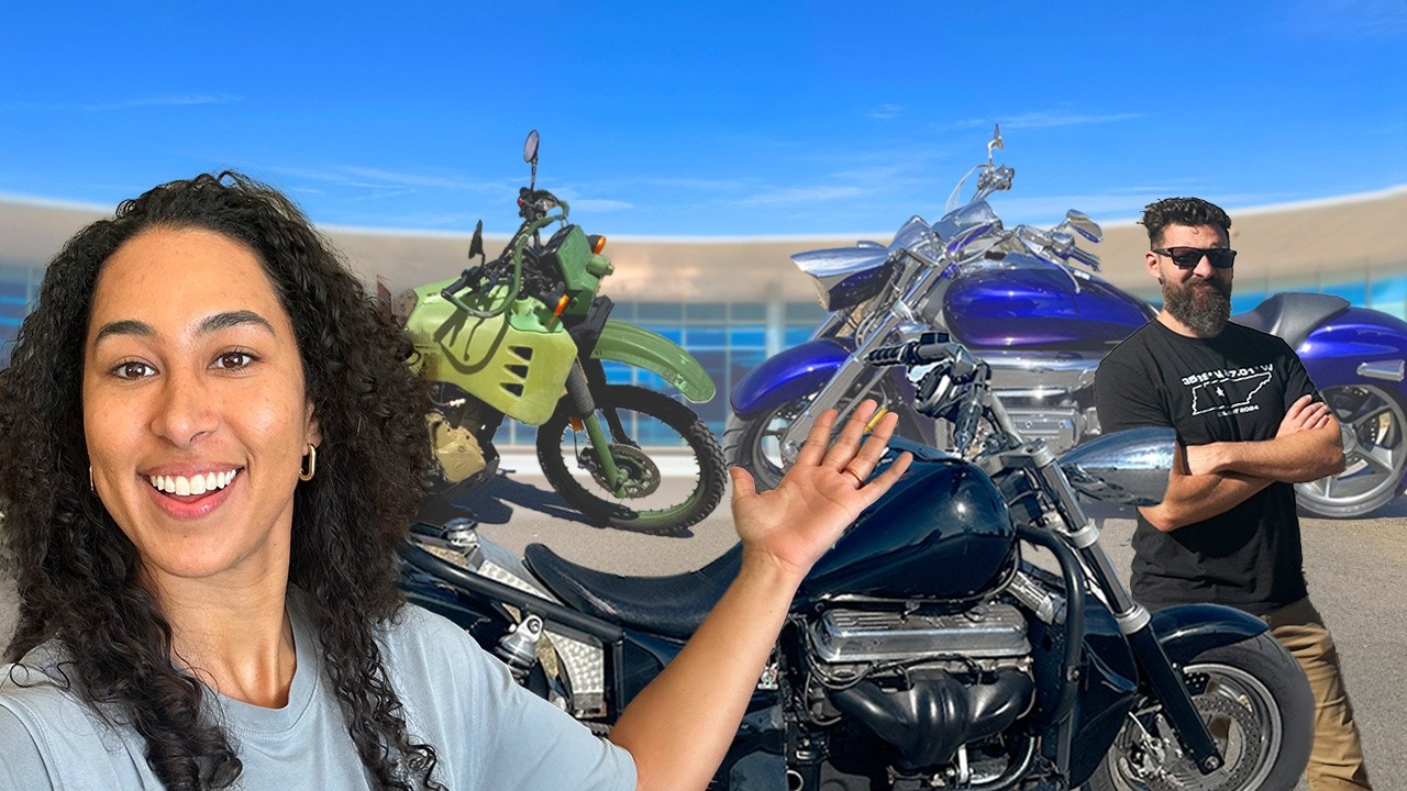 I Snuck into Bikes & Beards to Ride their Most Ridiculous Bikes