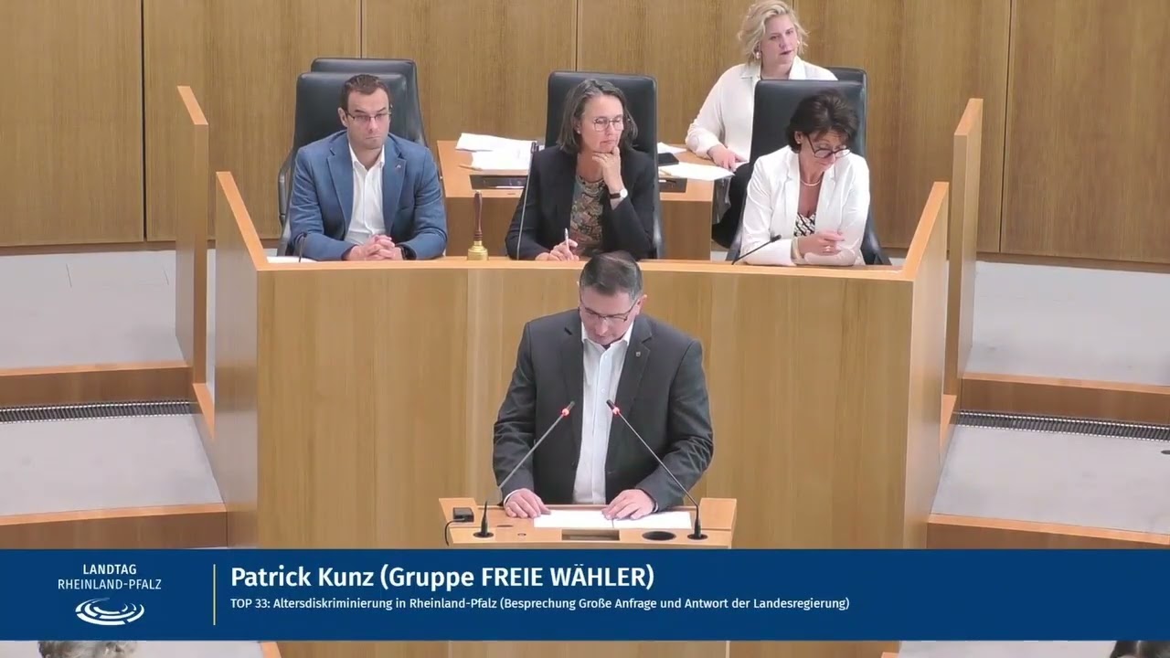 Patrick Kunz &uuml;ber Altersdiskriminierung