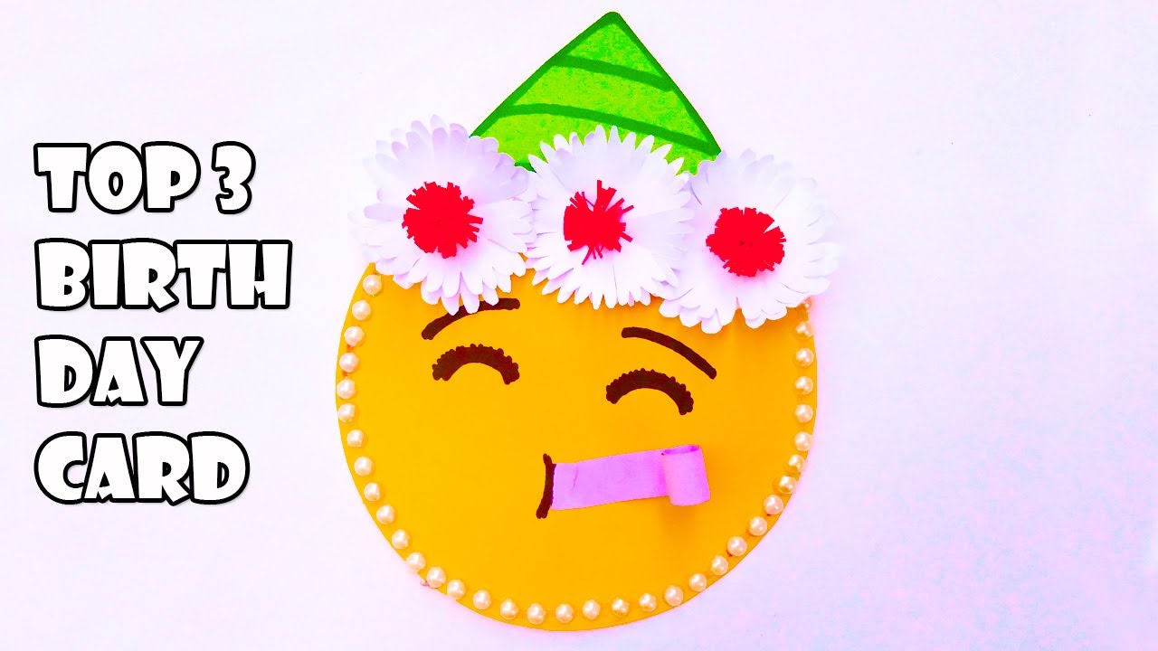 Top 3 birthday card | Beautiful Birthday card idea | Special Birthday Card For Best Friend