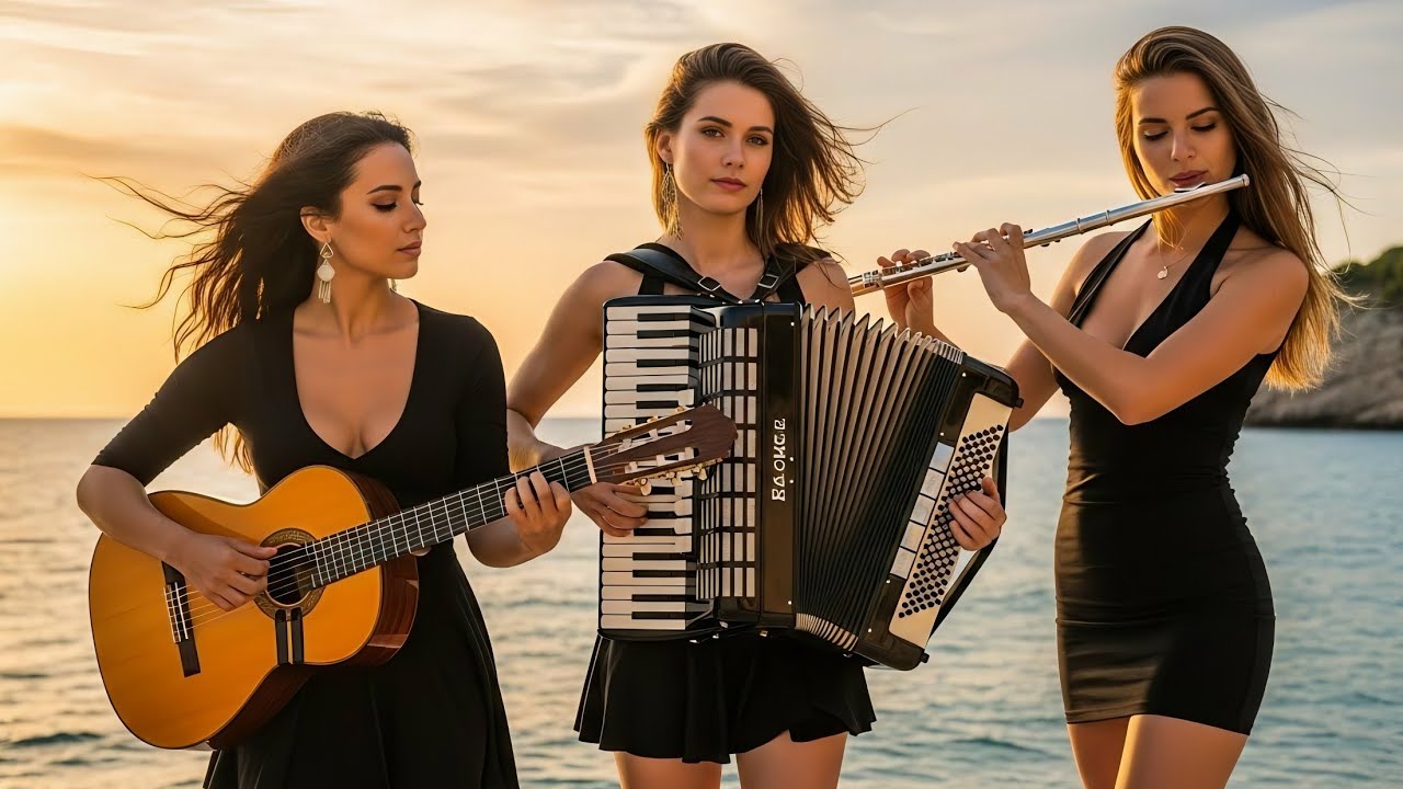 A Grand Fusion of Flamenco Guitar, Accordion & Flute for Ultimate Peace - Divine Flamenco Serenity