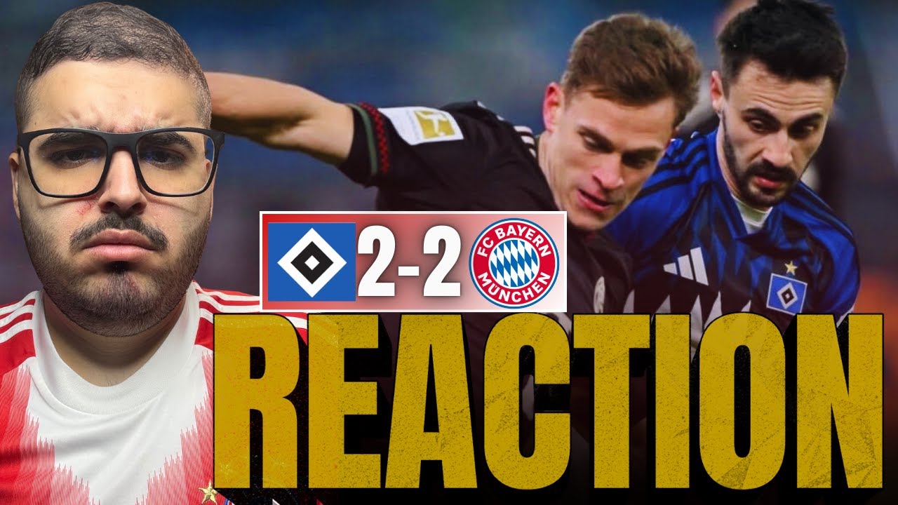 We are SOOOOOO LAAAZZY!!! 🤦🏻‍♂️ | Hamburger SV 2-2 FC Bayern München | Bundesliga | Reaction! 🇩🇪
