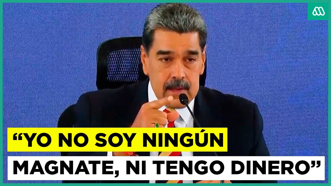 Nicolás Maduro afirma que no es magnate ni tiene dinero: 