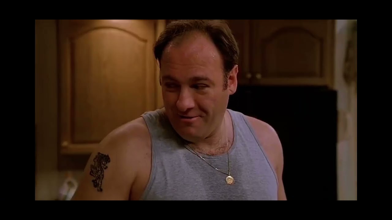 The Sopranos Down Neck Ending #TheSopranos #HBO