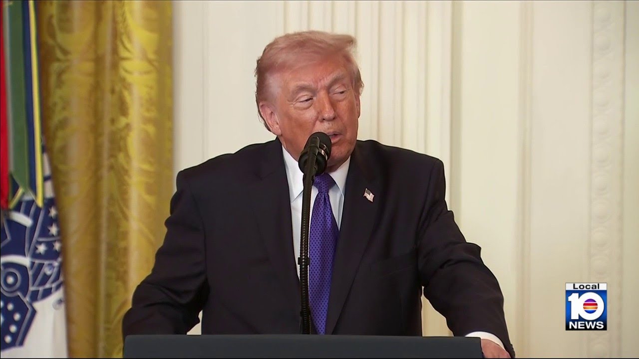 Trump speaks about Iran strikes