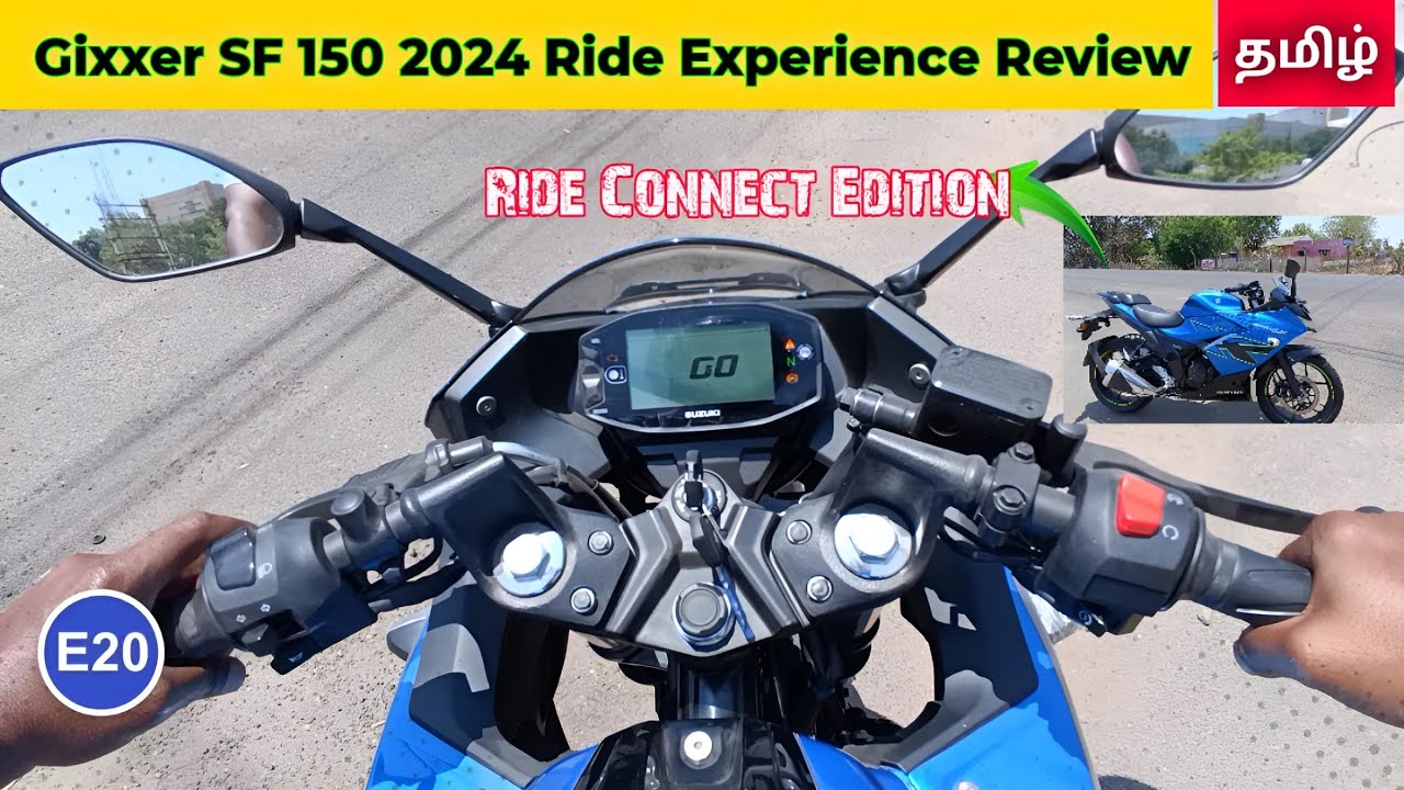Suzuki Gixxer SF 150 2024 Model Test Ride Experience Review Tamil_Auto_Log