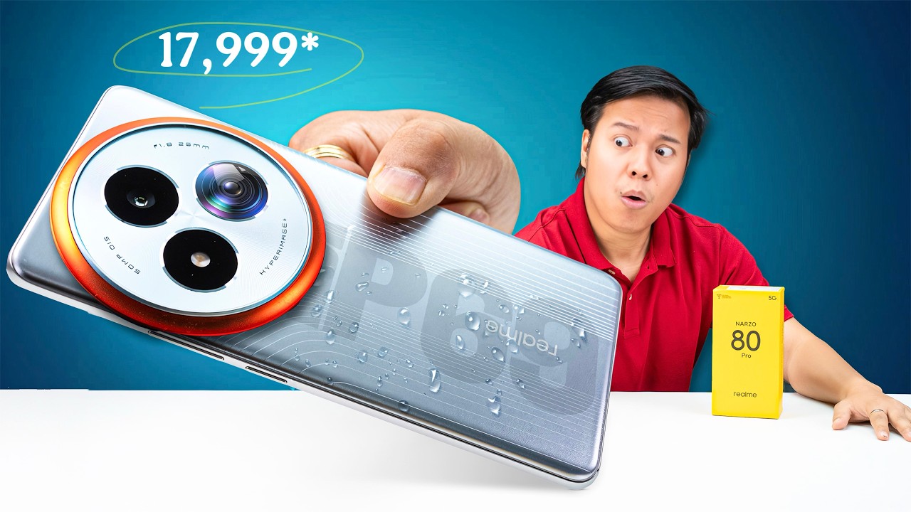 realme Narzo 80 Pro - The pro gaming phone @17,999*