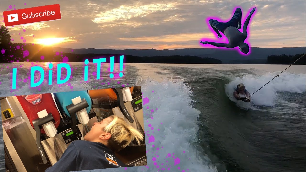 He Dared Me To Do It! Sick Lake Day & Sick Flips! This Is How We Eat