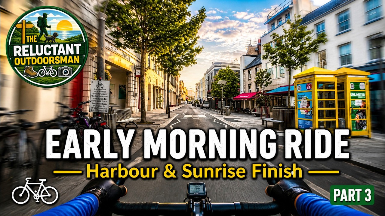 Cycling Jersey - An early morning ride through town (Part 3) #jersey #cycling #virtualcycling