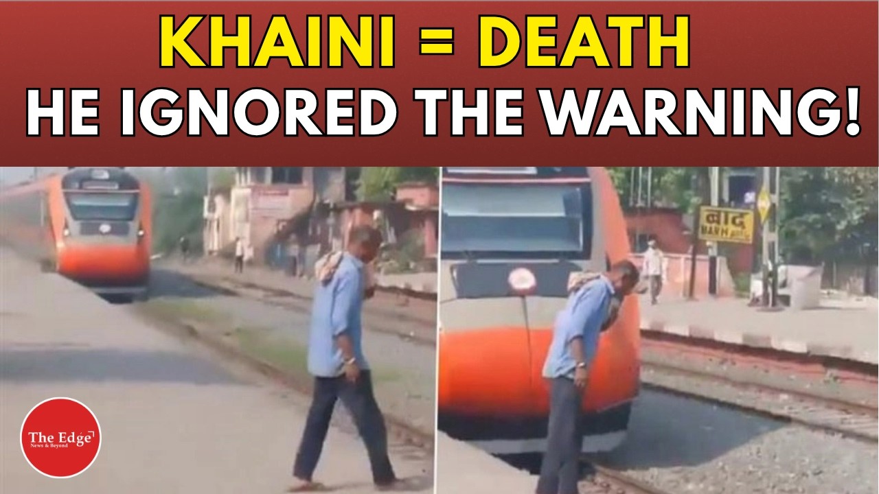 Spitting Khaini Turns Fatal: Shocking Vande Bharat Accident at Barh Station