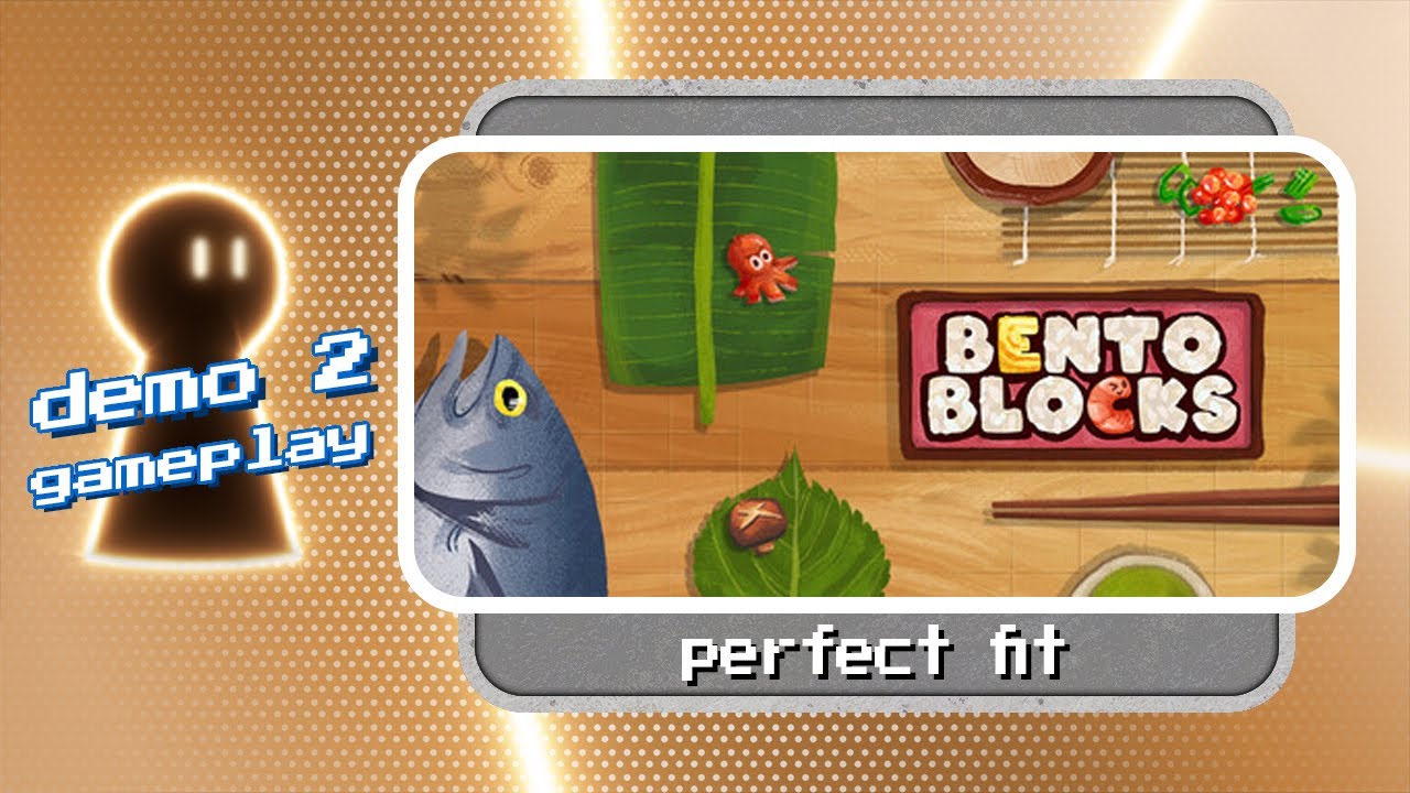 Bento blocks demo gameplay | 𝘗𝘦𝘳𝘧𝘦𝘤𝘵 𝘧𝘪𝘵! 🍱