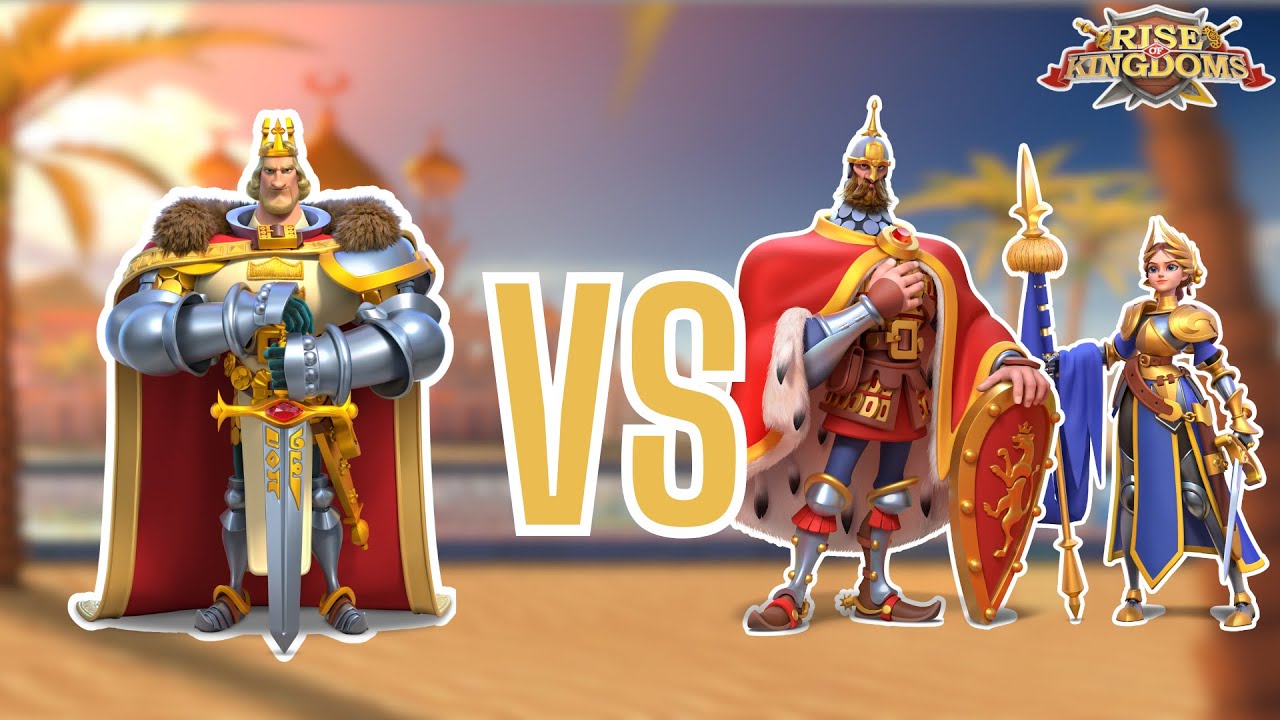 Arthur Pendragon 1vs1 Nevsky/Joan test results - Rise of Kingdoms