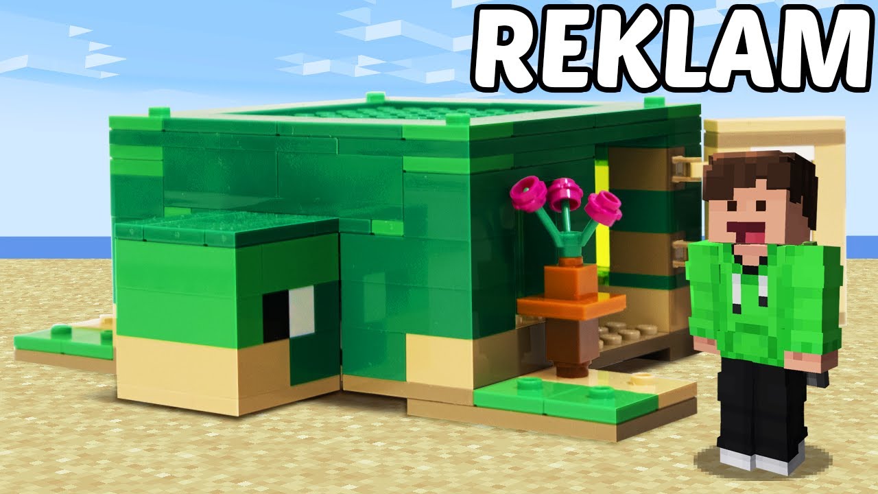 Om Minecraft var gjort i LEGO® bitar!
