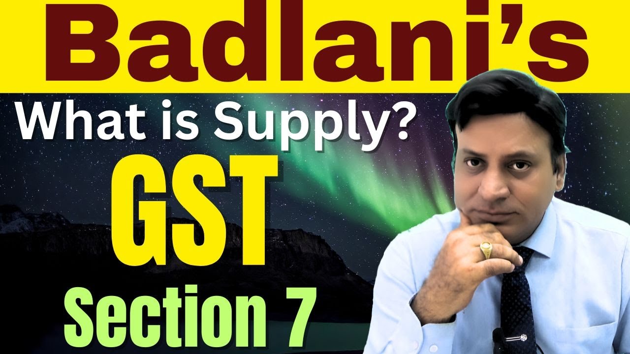 GST: What is Supply: Levy & Collection: Session 1