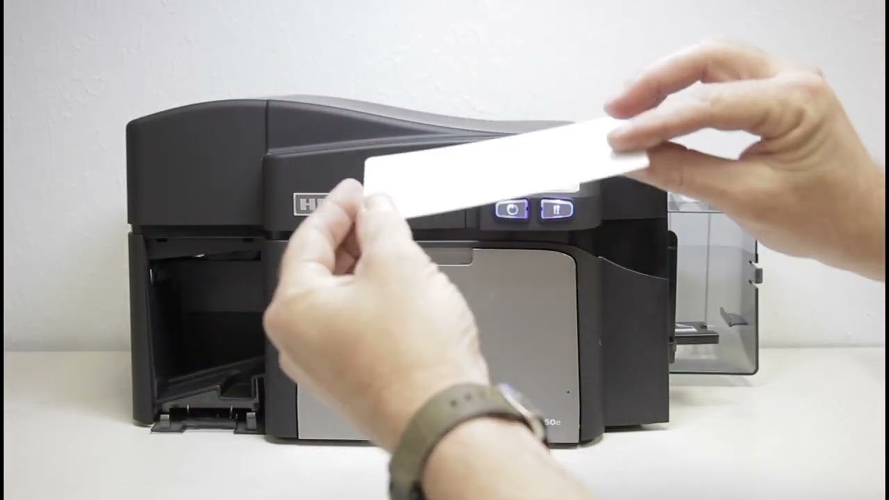 How to clean a HID Fargo 4250e ID card printer