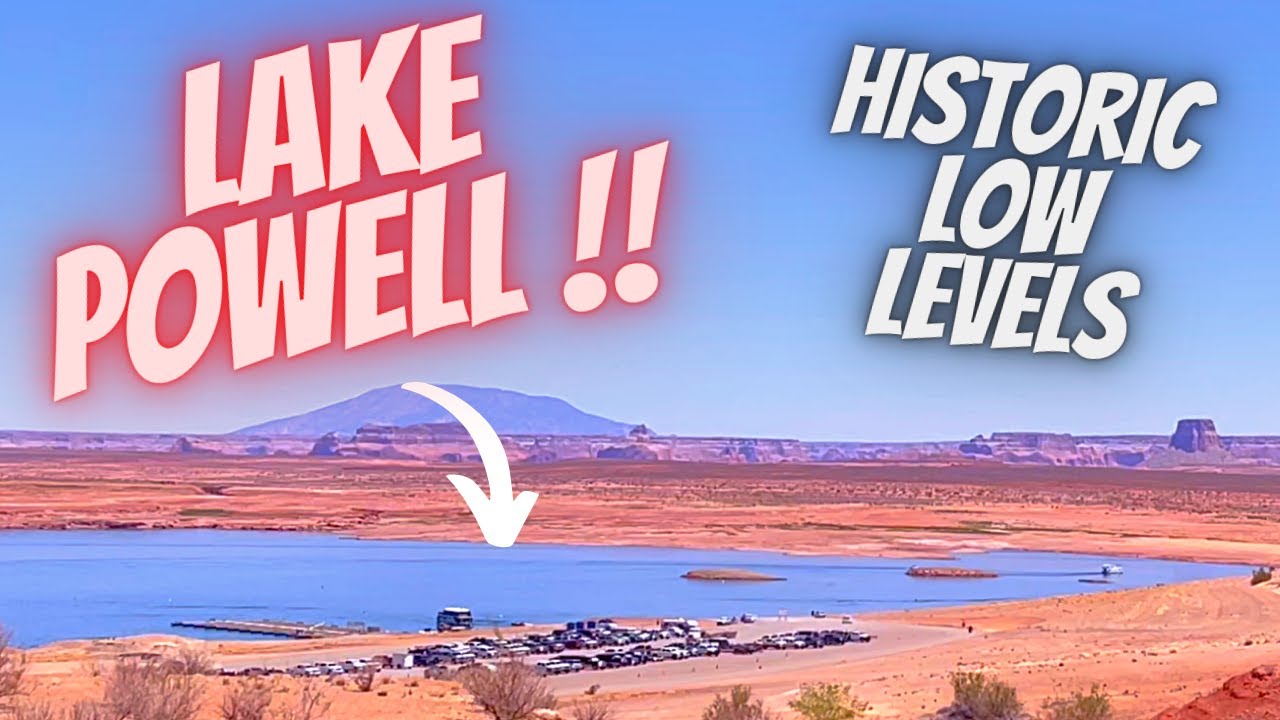 Historic Low Water Levels Reduce Lake Powell Boating Access