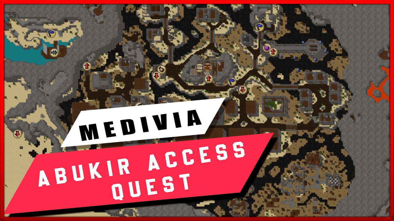 |Medivia Online|Abukir Access Quest|
