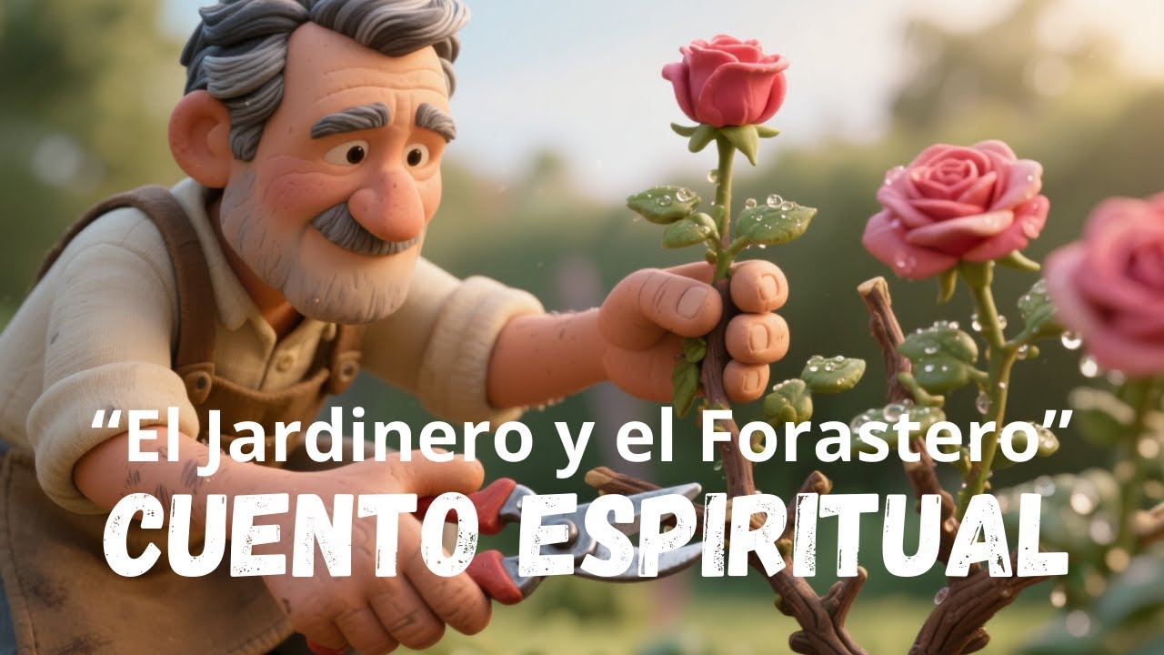 Cuento Espiritual Inspirador: El Jardinero y el Forastero