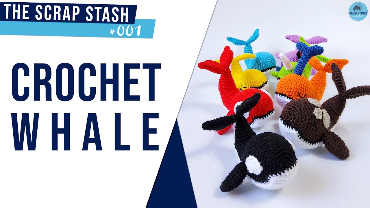 How to Crochet an Amigurumi Whale