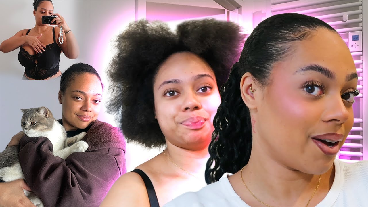 Haul lingerie grande taille, glow up, life update #weeklyvlog