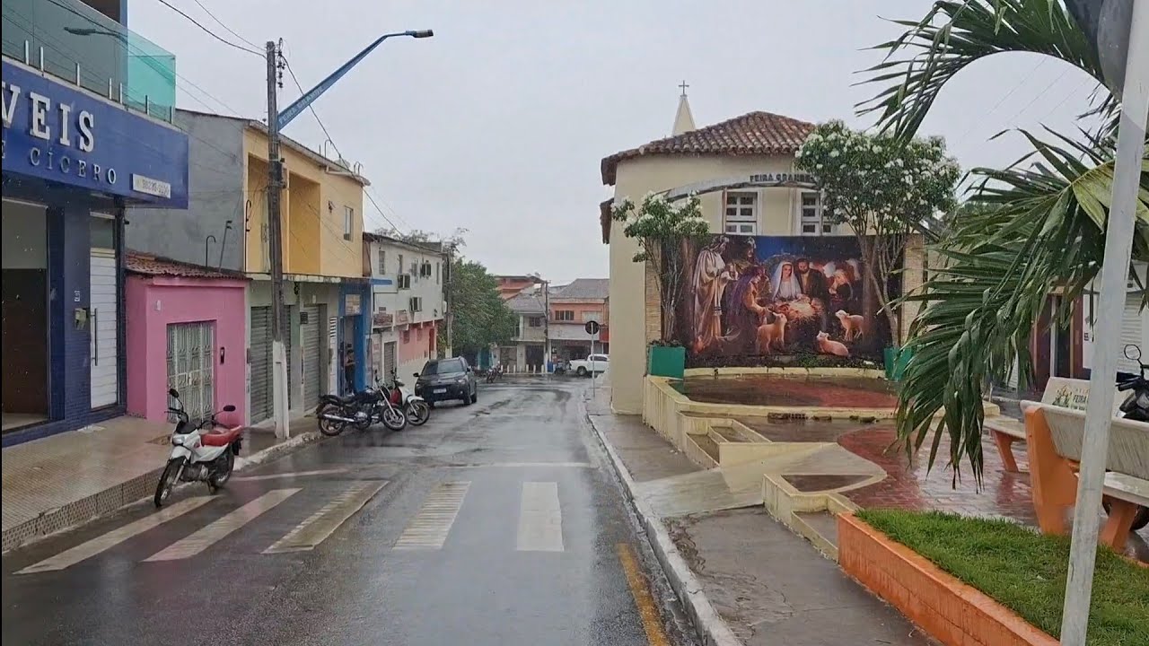 Chuva  forte  na cidade  feira grande  Alagoas 